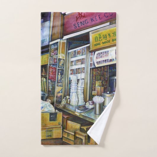 Emotional Charged Forces of Light, Singapur Badhandtuch Set (Handtuch)