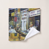 Emotional Charged Forces of Light, Singapur Badhandtuch Set (Waschlappen)