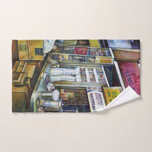 Emotional Charged Forces of Light, Singapur Badhandtuch Set (Handtuch)