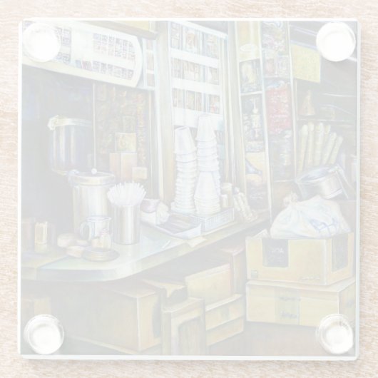 Emotional Charged Forces of Light, Singapur Glasuntersetzer (Rückseite)