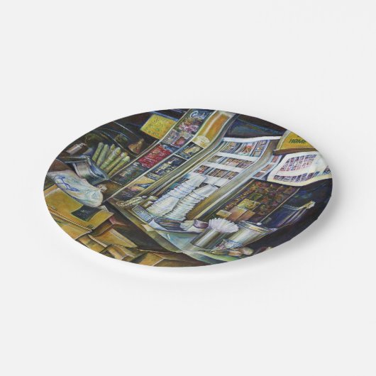 Emotional Charged Forces of Light, Singapur Pappteller (Schrägansicht)