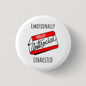 emotional erschöpft button (Vorderseite)