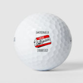 emotional erschöpft golfball (Vorderseite)