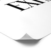 emotional erschöpft poster (Ecke)