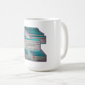 Emotional.exe Funktioniert Nicht Mehr Retro-Comput Kaffeetasse (VorderseiteRechts)