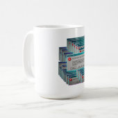 Emotional.exe Funktioniert Nicht Mehr Retro-Comput Kaffeetasse (Vorderseite Links)