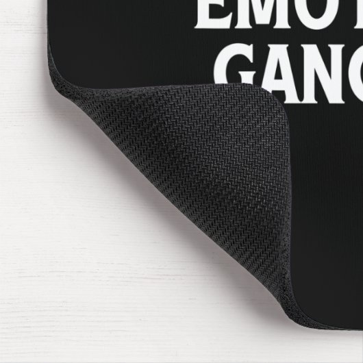 Emotional Gangster - Fun Yoga Meditation Mental He Mousepad (Ecke)