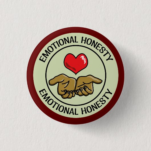 Emotional Honesty Milestone Button (Vorderseite)