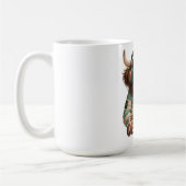 Emotional Offline Highland-Kuh-Grafik Kaffeetasse (Links)