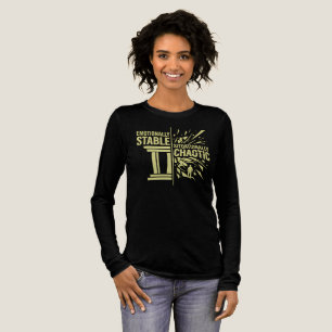 Emotional Stabile Situativ Chaotische Denkweise D Tri-Blend Shirt