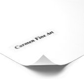 "Emotional Structure" , Glossy Poster (Ecke)