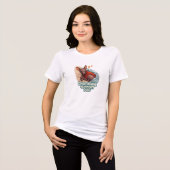 Emotional Support Dog Xoloitzcuintli Tri-Blend Shirt (Vorderseite voll)