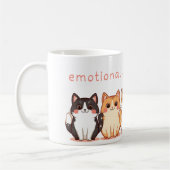 Emotional Support - Kawaii Cutie Kitties - Cat Mom Kaffeetasse (Links)