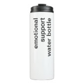 Emotional Support Water Bottle Thermosbecher (Vorderseite)