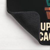 Emotional Suprt Cactus Funny Succulent Humor Outfi Mousepad (Ecke)