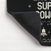 Emotional-suprt Coworker Funny Ugly Christmas Swea Mousepad (Ecke)