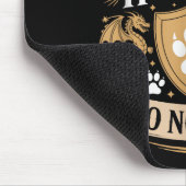 Emotional Suprt Husband Do Not Pet Fathers Day Fan Mousepad (Ecke)