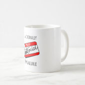emotional unerreichbar kaffeetasse (VorderseiteRechts)