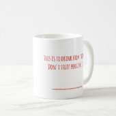 Emotional unterstützender Hummer-Becher Kaffeetasse (VorderseiteRechts)