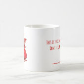 Emotional unterstützender Hummer-Becher Kaffeetasse (Mittel)
