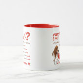 Emotionale Angst - Doctor Dog - 54321 Countdown Tasse (Zentrum)