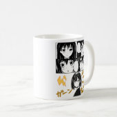 Emotionale Anime-Gitter. Kein BG Kaffeetasse (VorderseiteRechts)