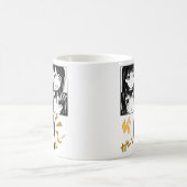 Emotionale Anime-Gitter. Kein BG Kaffeetasse (Mittel)