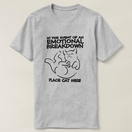 Emotionale Aufschlüsselung T-Shirt (Design vorne)
