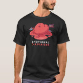Emotionale Beschädigung Sprichwort Gamer Internet  T-Shirt (Vorderseite)