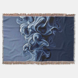 Emotionale blaue Rauchkunst Decke