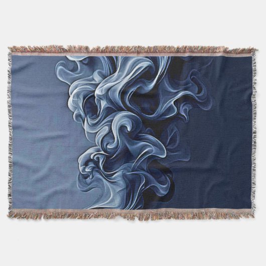 Emotionale blaue Rauchkunst Decke (Vorderseite)