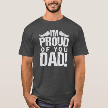 Emotionale Dad-Botschaft-T-Shirt