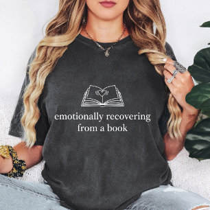Emotionale Erholung von einem Buch-Herz-Leser T-Shirt