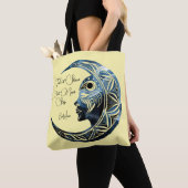 Emotionale ermutigende Botschaften Pastellfarben Tasche (Von Nahem)