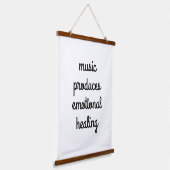 Emotionale Heilholz-Tapisserie Wandteppich Mit Holzrahmen (Gewinkelt)