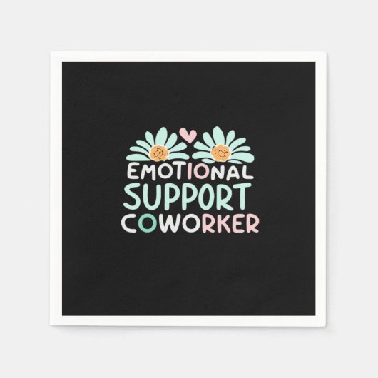 Emotionale Helfer-Lehre Serviette (Vorderseite)