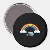 Emotionale Helfer, Mitarbeiter, emotionale Unterst Magnet (Vorderseite/Rückseite)