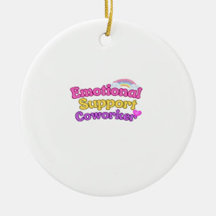 Emotionale Helferhilfe - Coworker Chill Keramik Ornament