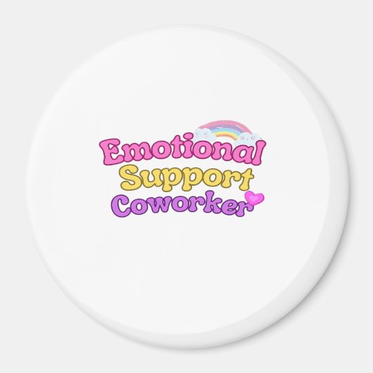 Emotionale Helferhilfe - Coworker Chill Magnet (Vorne)