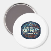 Emotionale Helferin, Typografie Classic Magnet (Vorderseite/Rückseite)