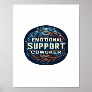 Emotionale Helferin, Typografie Classic Poster