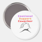Emotionale Hilfe Bester Mitarbeiter Magnet (Vorderseite/Rückseite)