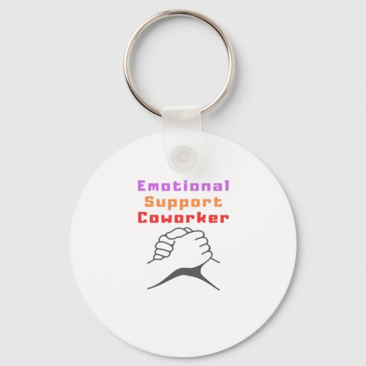 Emotionale Hilfe Bester Mitarbeiter Schlüsselanhänger (Vorderseite)