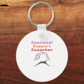 Emotionale Hilfe Bester Mitarbeiter Schlüsselanhänger (Vorderseite)