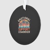 Emotionale Hilfe Co-Worker unverzichtbar Ornament (Vorderseite)