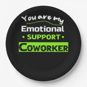Emotionale Hilfe Coworker Basic Meme Pappteller