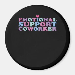 Emotionale Hilfe Coworker Chill Meme und Viral Magnet