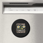 Emotionale Hilfe Coworker Classic Chill Meme Magnet (In Situ (Geschirrspüler))