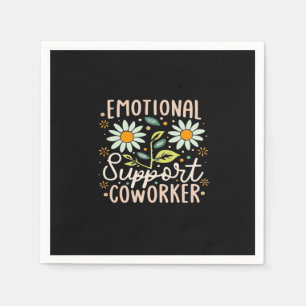 Emotionale Hilfe Coworker Classic Chill Meme Serviette