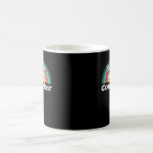 Emotionale Hilfe Coworker Classic Chilling Meme Kaffeetasse (Mittel)